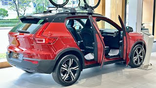 2023 Volvo XC40 R Design Red Color  Exterior and Interior Detais [upl. by Zerimar]