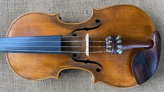 SOLD Old Violin 1238 Dresden Amati With SWEET Complex TONE Take a Listen [upl. by Lorrayne680]