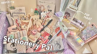 Huge Stationery Haul w Stationery Pal 📦🛒 cute aesthetic [upl. by Latrina]