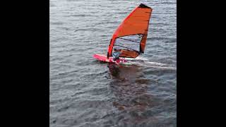 Little ride on the Future Fly Board Dark Horse 132 and the Loftsails Switchblade 78 [upl. by Roumell]