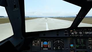 P3Dv53  Landing Runway 15 Basel Airport LFSB BSL [upl. by Netsoj849]