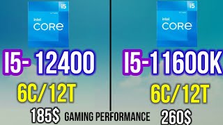 I512400 VS I511600K IN 1080P WITH RTX 3080TI BEST GAMING MIDRANGE CPU BENCHMARKS IN 2022 [upl. by Ahsiad]