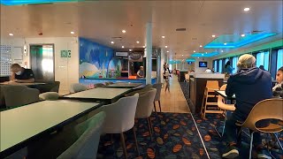 Virtual Tour Of Victoria Of Wight  Wightlink Hybrid Energy Ferry  Isle Of Wight  2021  kittikoko [upl. by Drida]