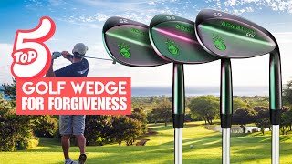 Top 5 Forgiving Golf Wedges in 2024 Boost Your Short Game 🏌️‍♂️🎯 [upl. by Judah]