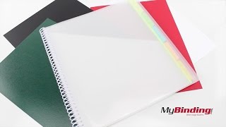 CLine 10Pocket Poly Portfolio with WriteOn Tabs [upl. by Radie]