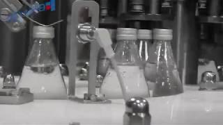 evian Filling MachineGlass Bottle Water Bottling Filling Machine [upl. by Murtha]