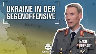 Nachgefragt Panzergeneral Freuding – UkraineOffensive auf Russland und Frontverlauf  Bundeswehr [upl. by Ennyroc]