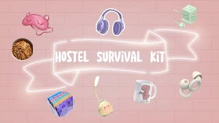 Hostel Essentials What You ACTUALLY Need [upl. by Abijah]