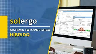 Sistema fotovoltaico híbrido – Software SOLergo [upl. by Iaw]