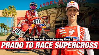 MXGP Champion Jorge Prado Lining Up for Supercross in 2024  Racer X Rapid News [upl. by Ransome]