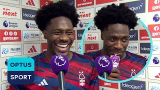 I was KNACKERED Ola Aina explains SCREAMER in hilarious interview 😂🧃 [upl. by Kcirnek]