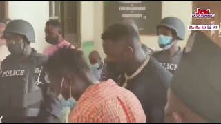 FreeShattaWale Musician Medikal spotted at the Accra circuit court [upl. by Sivi826]