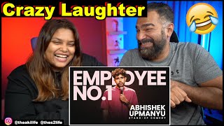 Employee No1  Standup Comedy by Abhishek Upmanyu Reaction [upl. by Ryhpez]