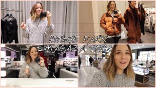 ALIŞVERİŞ MAĞAZA TURU I İstinye Parkı Beraber Gezelim I ZARA PullampBear HampM Bershka VLOG 5 [upl. by Zacharia]