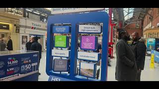 HS2 EXBHITION AT MARYLEBONE 16102024 [upl. by Irahcaz213]