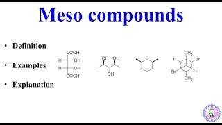 Meso compounds [upl. by Schach]