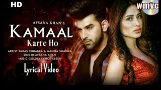 Afsana Khan quotSong Kamaal Karte Ho Gold boy Abeer  Punjabi Sad Song [upl. by Hough]