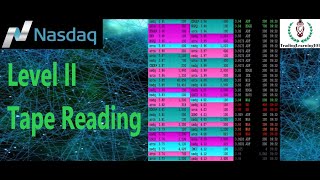 Studying Nasdaq Level 2 Reading The Tape [upl. by Yreffej]