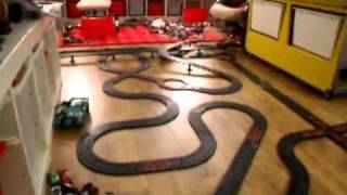 The ultimate Micro Scalextric Track  Jadlam Racing Models [upl. by Parry]