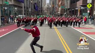 QCSB quotMacNamaras Bandquot  2024 Philadelphia St Patricks Day Parade [upl. by Stanwood]