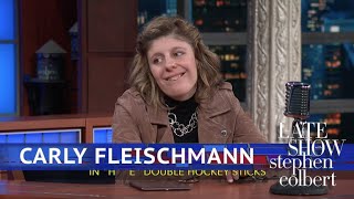 Carly Fleischmann Gives LateNight TV A Try [upl. by Corri]