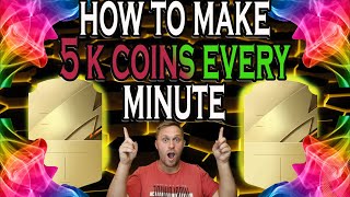 HOW TO MAKE 5K COINS EVERY MINUTE ON FIFA 22 DOING THESE FILTERS  INSANE MASS BIDDINGSNIPING FILTE [upl. by Ennaesor]