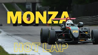 How to Drive at Monza Raceway with a Formula 3  Racing in Italy  Video Onboard [upl. by Silas]