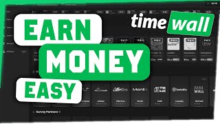 🟥 GUIDE ON HOW TIMEWALL WORKS  EARN MONEY INSTANTLY and EASY 🟥 [upl. by Gilliette]