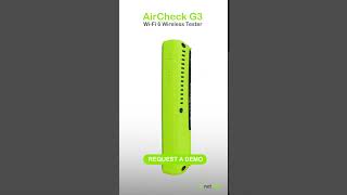 AirCheck G3 Pro  WiFi 6 Wireless Tester [upl. by Tony799]