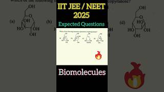 Biomolecules  IIT JEE  NEET 2025 shorts [upl. by Anitneuq]