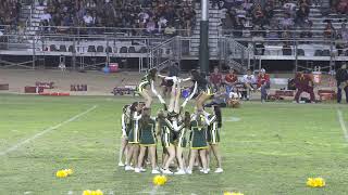 2024 Hilmar Football Cheerleaders at Los Banos Game [upl. by Mora932]