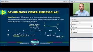 SPK  Gayrimenkul Değerleme Esasları  Bölüm  1 Yasin AKİL [upl. by Haveman176]