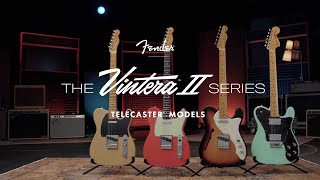 Exploring the Vintera II Telecaster Models  Vintera II  Fender [upl. by Isma]