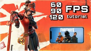 Fortnite Mobile 6090120 FPS Tutorial  Update 31 May [upl. by Euqina]