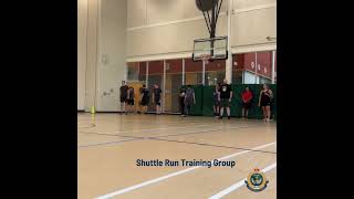 Shuttle Run Training Group Example of Test [upl. by Asenab]