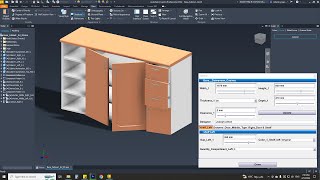 Autodesk Inventor 2024 ilogic8  Cabinet Automation [upl. by Ahsaelat]