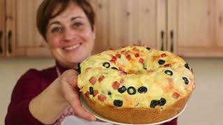 CIAMBELLA SALATA SOFFICE Ricetta Facile  Video in diretta versione Corta [upl. by Ynohtnakram]