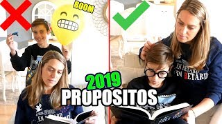 PROPOSITOS DEL 2019 vs REALIDAD [upl. by Anividul]