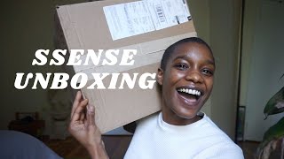 SSENSE unboxing and try onRick OwensLemaire [upl. by Mile928]