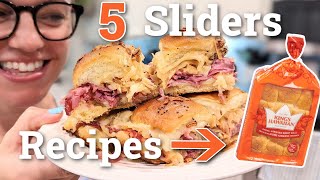 5 YUMMY SLIDERS RECIPES FOR YOUR FAMILY OR A CROWD [upl. by Carita]