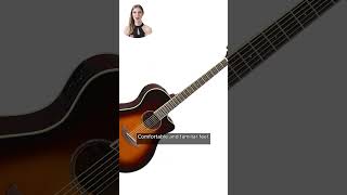 PROS Yamaha APX600 OVS Thin Body AcousticElectric Guitar Review shorts yamaha guitar [upl. by Rockefeller10]