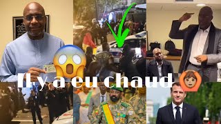 Lex premier ministre du Mali Moussa Mara a été tabassé par la diaspora malienne en France 😱🙆🏽 [upl. by Dalenna]