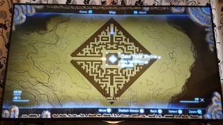 Zelda breath of the Wild  Maze Guide  North Lomei Labyrinth Not the blight [upl. by Tootsie]