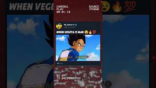 When vegeta is mad 😵🔥💯 dragonballz goku dragonbalsuper animeseries gokuvsanime dbz vegeta db [upl. by Orianna]