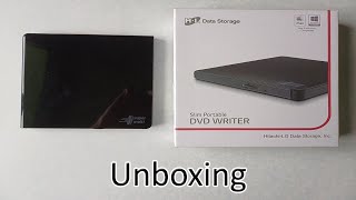 HitachiLG GP60 External DVD Drive Unboxing [upl. by Izzy]