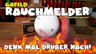 Zu deiner Sicherheit Gafild Rauchmelder mit 10 Jahres Batterie [upl. by Aerdnod937]