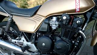 Honda CB 900 BoldOr Sound Warmstart nach Renovierung [upl. by Antrim208]