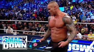 Will Randy Orton Sign to SmackDown or RAW  WWE SmackDown Highlights 120123  WWE on USA [upl. by Atirb]