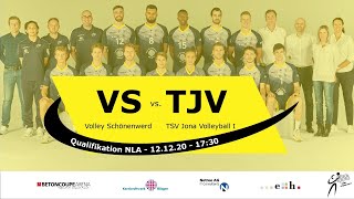 Volley Schönenwerd vs TSV Jona Volleyball I Qualifikation NLA 202021 [upl. by Netsirc]