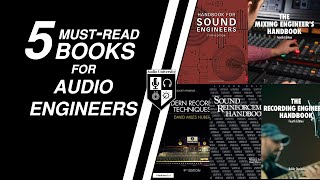 TOP 5 BEST BOOKS for AUDIO ENGINEERING [upl. by Hainahpez351]